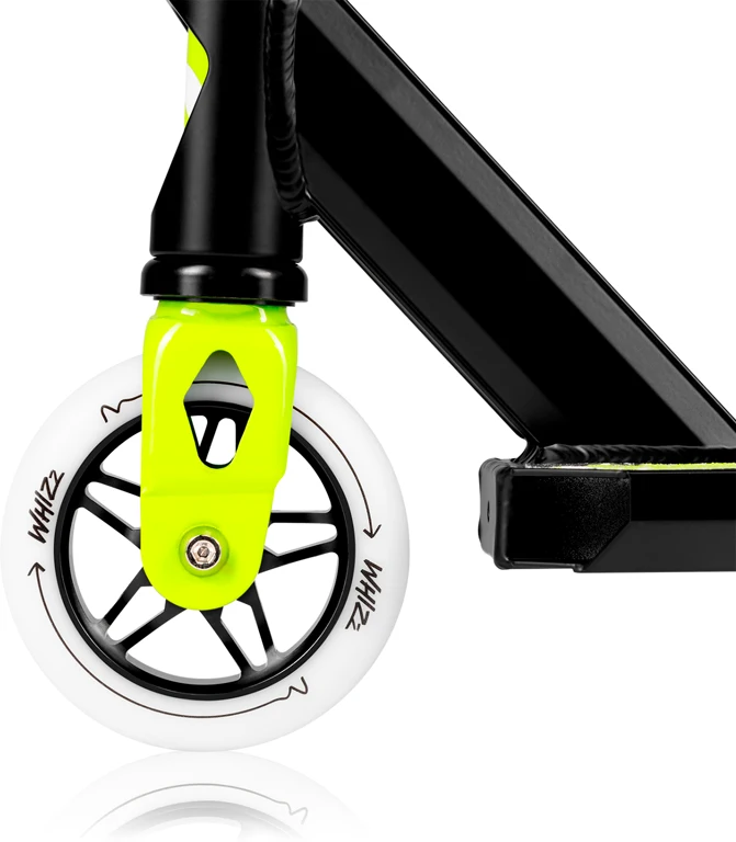 Самокат Lionelo Whizz GREEN LIME BLACK